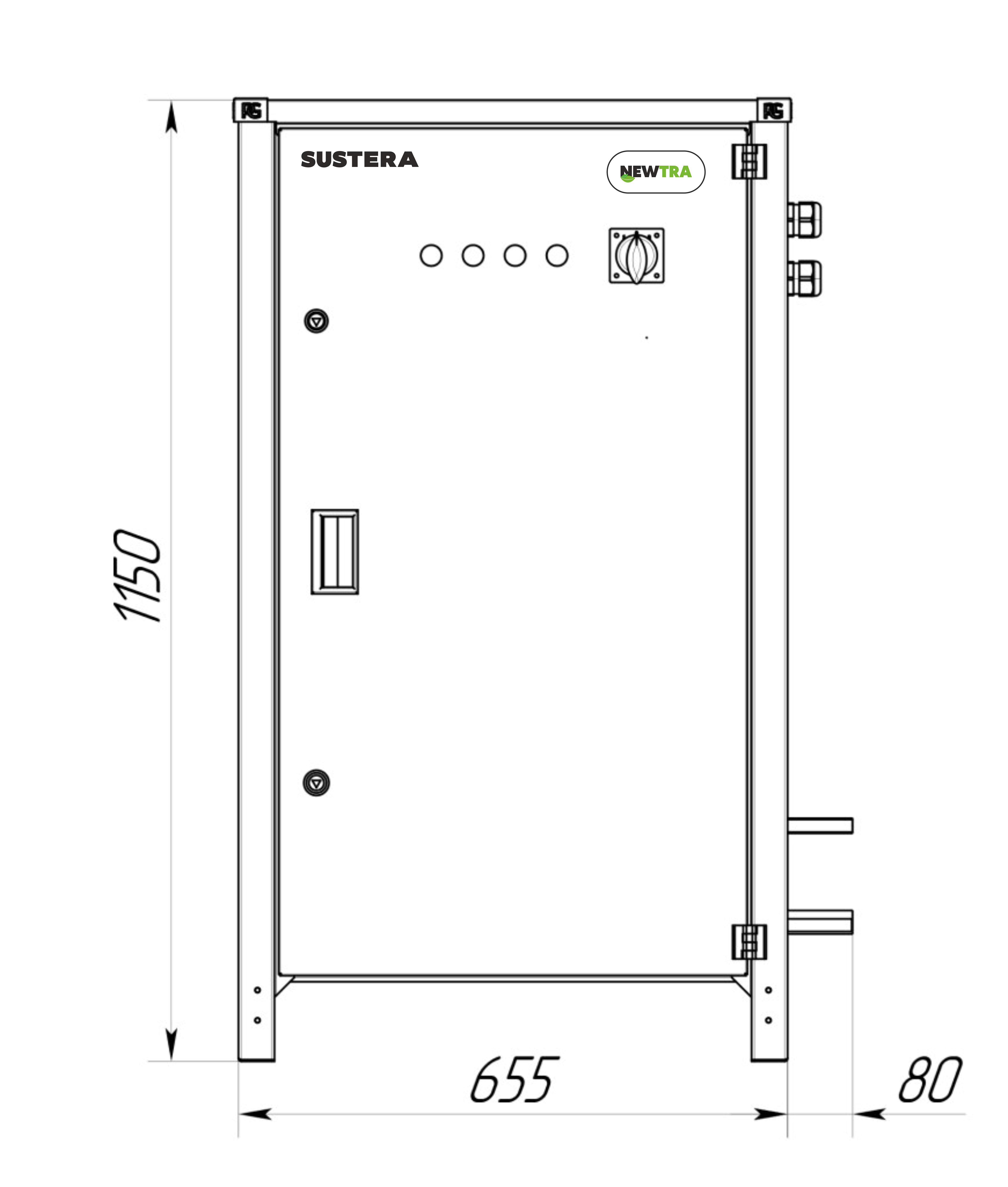 Компрессорно-ресиверный блок RIME закрытого типа