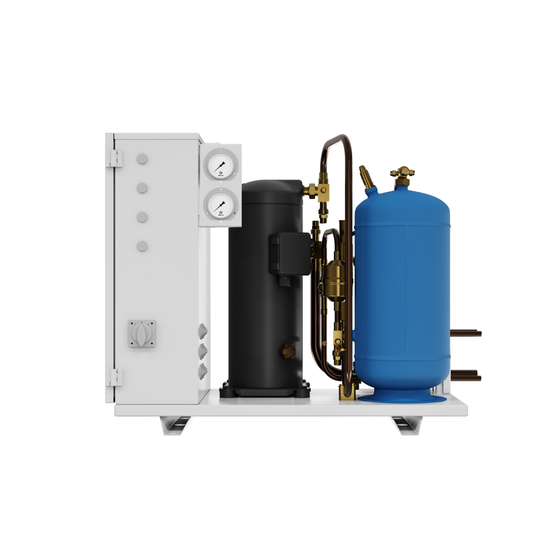 Компрессорно-ресиверный блок RIME открытого типа